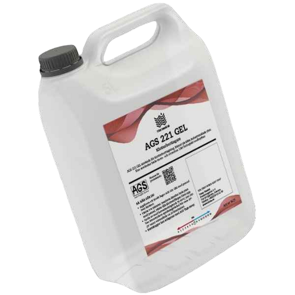 AGS 221 GEL - Lackerade ytor: Fordon, vägskyltar, plåtfasader, trapphus och andra känsliga ytor.