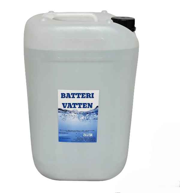 Batterivatten 25 liter KEMGROSSISTEN