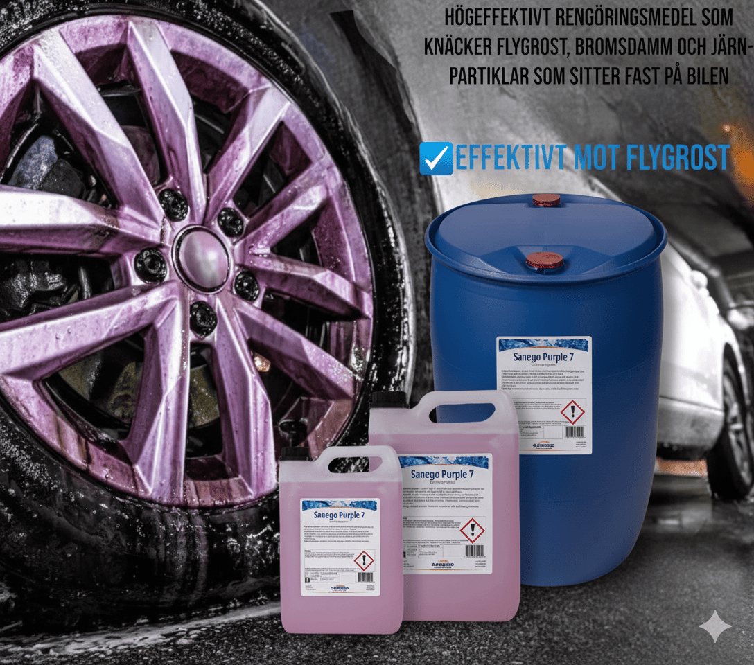 Sanego purple 7 samling kemgrossisten