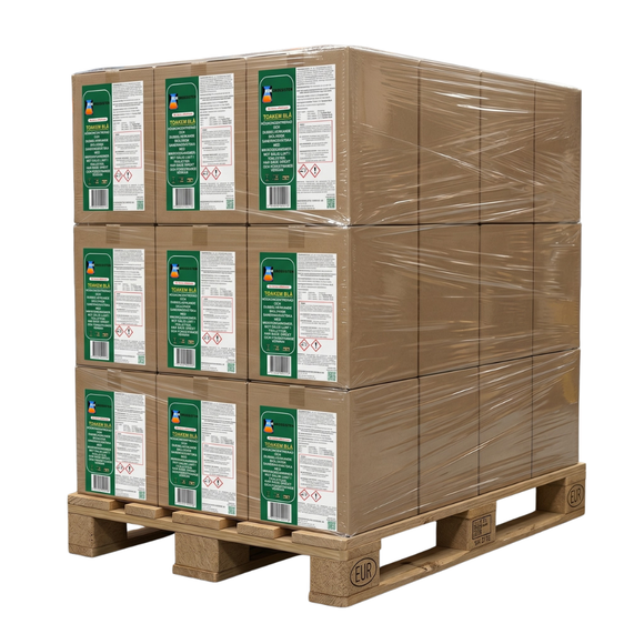 Saneringsvätska Toalett - Toakem BLÅ 3x5L Halvpall/Helpall