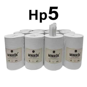 TORKPAPPER Mini HP5 Nyfiber 115 m x 12 rullar KEMGROSSISTEN