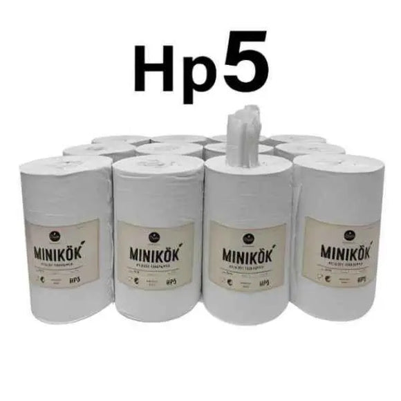 TORKPAPPER Mini HP5 Nyfiber 115 m x 12 rullar KEMGROSSISTEN