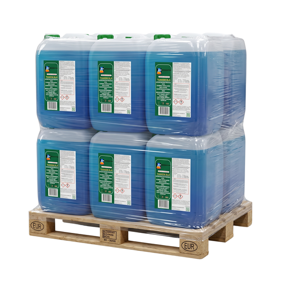 Saneringsvätska Toalett - Toakem BLÅ 25liter Halvpall/Helpall